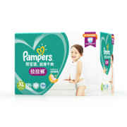 Pampers 帮宝适 超薄干爽绿帮拉拉裤 XL136片 *2件  318元包邮
