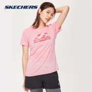 SKECHERS 斯凯奇 SDAWU18B131 女士运动T恤 49元（需用券）