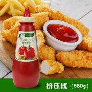 呱呱 番茄沙司挤压瓶 580g  券后7.9元