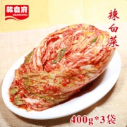 ￥26.9 延边韩式泡菜东北韩食府朝鲜族辣咸菜韩式下饭菜400g*3袋
