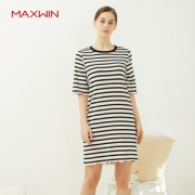MAXWIN 马威 19181274002 女士棉质家居睡衣裙  券后59元
