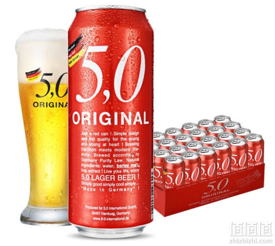 奥丁格5,0系列黄啤酒