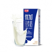光明 优+纯牛奶250ml*12盒/箱