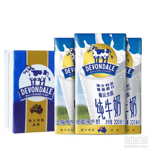 德运全脂牛奶