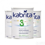 荷兰进口，Kabrita 佳贝艾特 悦白（原金装）幼儿配方羊奶粉 3段 800g*3罐