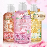 屈臣氏热销，kustie 蔻斯汀 樱花/玫瑰/茉莉沐浴露套装 220ml*3瓶 5.7折 ￥39
