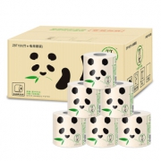 心相印 竹π系列 卷纸 3层150g*24粒 29.95元包邮（前618件）