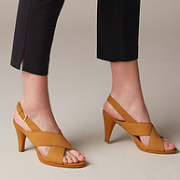 UK4码，Clarks 其乐 19新款 Dalia Lotus 女士高跟凉鞋