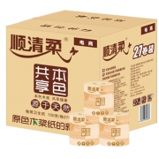 顺清柔 永芳本色 卷纸 4层150g*27卷 29.9元（立减）