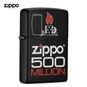 ZIPPO 之宝 防风打火机 纪念时刻 黑哑漆彩印 79.1元包邮（双重优惠后）