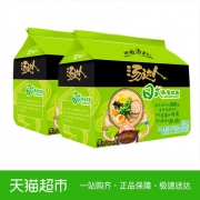 统一 汤达人 日式豚骨拉面 125gx5袋x2大包