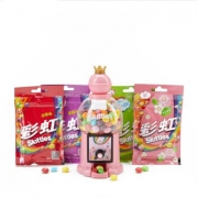 绿箭 彩虹糖 粉色少女系小豆机 赠8袋糖果 580g *3件 72.19元（双重优惠）