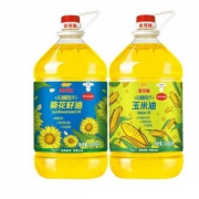 金龙鱼 阳光葵花籽油 3.618L+玉米油 3.618L *3件