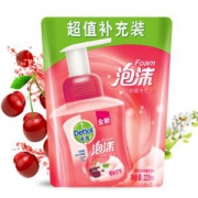 京东PLUS会员：Dettol滴露泡沫抑菌洗手液樱桃芬芳补充装225ml*3件