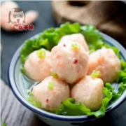 丸子妹 手打鲜虾丸虾球潮汕风味鱼丸250g