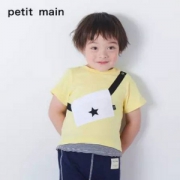 日本超高人气童装品牌，petit main 儿童纯棉短袖T恤 多款
