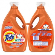 Tide 汰渍 全效360度洗衣液 3kg*2瓶 89.85元（2件75折）