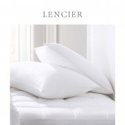 LENCIER 兰叙 超柔羽丝绒纤维枕芯（2只装） 59元包邮（需用券）