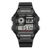 Casio/卡西欧十年电力学生方形数显手表 惊喜超值仅需259