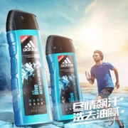 adidas 阿迪达斯 冰点男士沐浴露套装 400ML+250ml