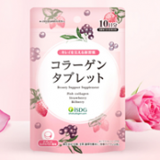 买1送1，日本 ISDG 鱼胶原蛋白肽压片糖果100粒x2件