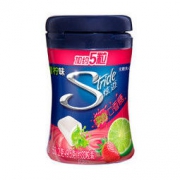 炫迈（Stride）无糖夹心口香糖 草莓青柠味糖果零食 28粒装 *10件 69元（合6.9元/件）