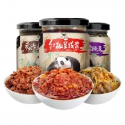 统一 那街那巷 老坛酸菜笋丁酱菜香菇拌面酱220g*3瓶  券后17.9元包邮