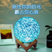 天利 藤球灯 小夜灯 15cm 送底座  券后13.9元