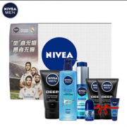 NIVEA 妮维雅 男士护肤礼盒+洁面50g+精华10g  39.9元
