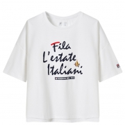 FILA 斐乐 F11W928146F 女子短袖T恤 319元