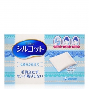 unicharm 尤妮佳 Silcot 压边厚款化妆棉 82片 4盒装 35元包邮包税（前1小时，前500件）