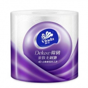 凑单品：维达 棉韧系列 卷纸 4层150g/卷