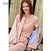 Amii 莫代尔一字肩上衣 71.8元