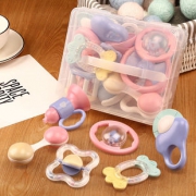 活石旗舰店 新生婴儿玩具牙胶手摇铃6件 券后￥28