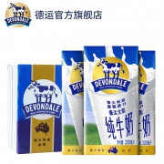 德运（Devondale） 全脂纯牛奶 200ml 24盒  券后79元