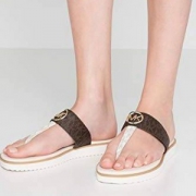 Michael Kors 迈克高仕 40S9LIFA2B 女士人字拖凉拖