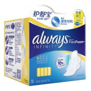 护舒宝 未来感·极护日用液体卫生巾 240mm*18片*4件 ￥69.62