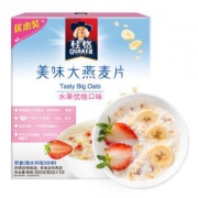 QUAKER桂格美味大燕麦片水果优格口味500g*5件