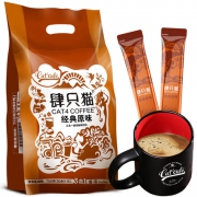 肆只猫 原味 速溶咖啡粉 40条 11.9元包邮