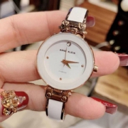 Anne Klein 安妮·克莱因 AK/1980WTRG 女士goldtone镶钻手表 Prime会员免费直邮无税