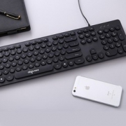 Aigo 爱国者 W916A 朋克风格有线键盘 19.9元包邮（需用券）