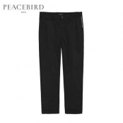 限尺码：PEACEBIRD 太平鸟 男士休闲九分裤