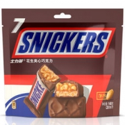 凑单品： SNICKERS 士力架 花生夹心巧克力 原味 140g 8.9元