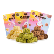 AKOKO 网红零食小花曲奇饼干94g*3 券后￥59