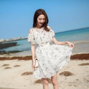 16日0点： Tonlion 唐狮 623220104407 小碎花连衣裙