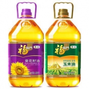 福临门 食用油品质套装 葵花籽油3.09L+玉米油3.09L *2件