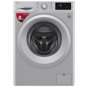 618预告：LG WD-WD-M51TNG25 8公斤 DD直驱变频 滚筒洗衣机（银色） 2399元包邮