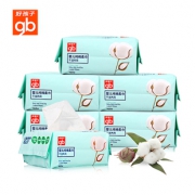 好孩子旗舰婴儿棉柔巾6包600抽干湿两用 券后￥49