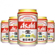 Asahi 朝日 清爽生啤酒 330ml 24听 *3件 173.7元包邮（双重优惠）