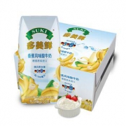 SUKI  多美鲜 香蕉风味酸牛奶 200ml*12